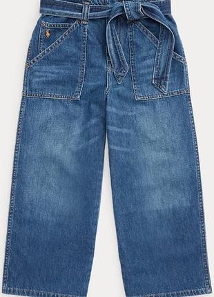 Пояс 72-84 см polo ralph lauren 
 size xl 160(16) синие джинсы paperbag с широким поясом 100% cotton zipper ideal