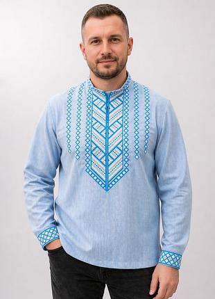 Стильна чоловіча вишиванка, s-5xl 4xl