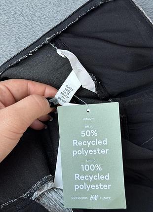 Серебряное/блестящее платье h&amp;m 5