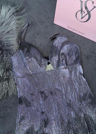 Серебряное/блестящее платье h&amp;m 3