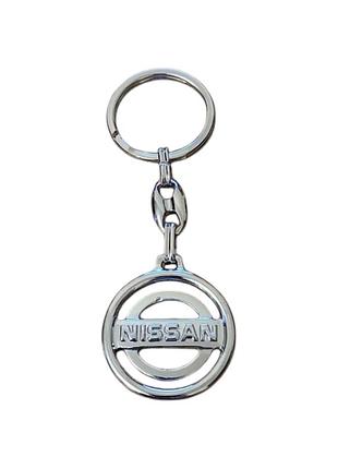 Брелок автомобильный для ключей ниссан nissan, брелок для ключей авто металлический