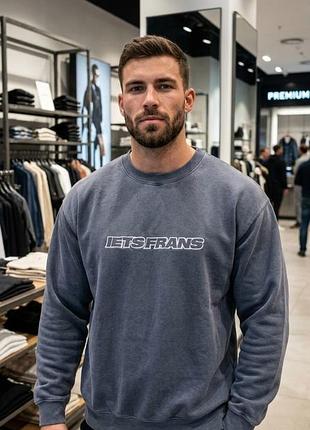 🏙 світшот iets frans... | urban outfitters | vintage wash | oversize | свободный m-l