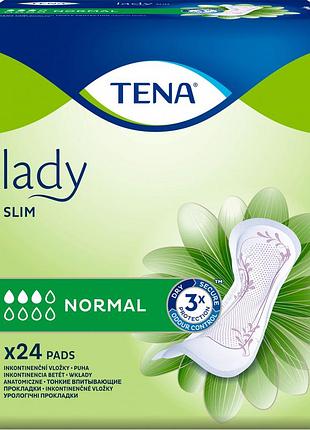 Урологические прокладки tena lady slim normal 24 шт