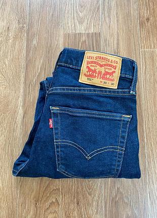 Оригінальні чоловічі джинси levi’s 511 розмір w30