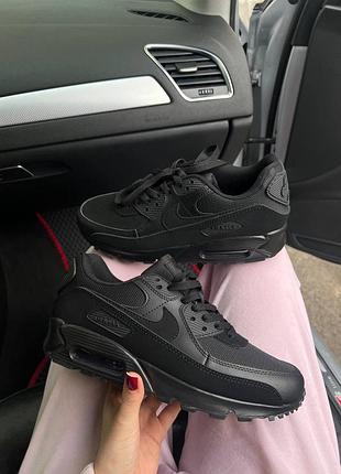 Кроссовки мужские nike air max 90 black