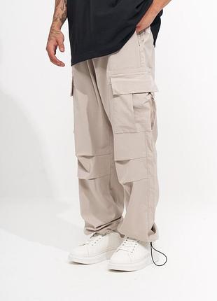 Штаны брюки карго новые прямые широкие h&m zara carhartt парашути