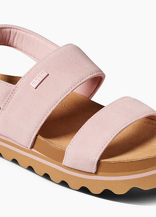 Босоніжки жіночі на платформі reef/lotus suede