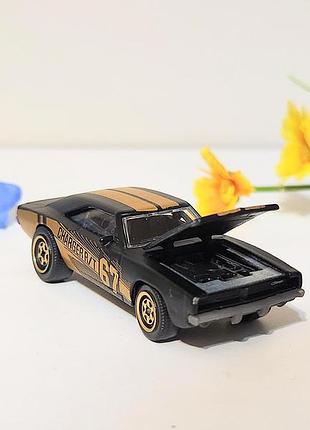 Машинка  majorette dodge charger rt series 9 с карточкой , новая, но без упак 3