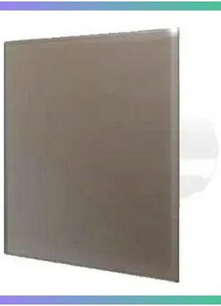 Витяжний вентилятор dospel veroni glass 15w d100 с бежевий для ванної та кухні тихий вентилятор