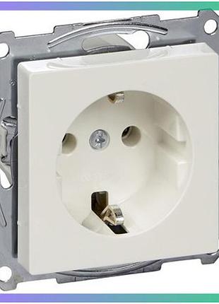 Механізм розетки schuko sm пол-біл 16a для електроприладів розетка schuko sku_mtn2301-0319