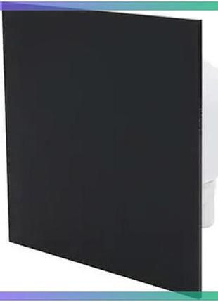 Панель airroxy mat plexi чорна матова вентилятор для дому економний тихий дизайн