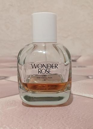 Парфумована вода zara wonder rose залишок