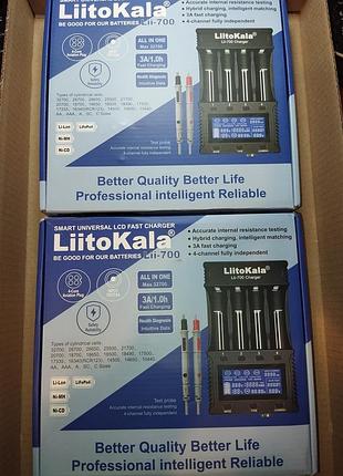 Зарядное устройство liitokala lii-700 lii 700 для аккумуляторов 1865021700 26650