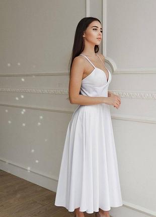 Платье длинное