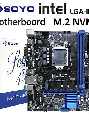 Нова материнська плата з m.2 nvme intel socket 1150