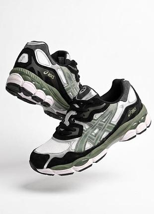 Кроссовки asics green 10