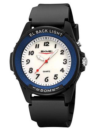 Skmei 2433bkbu-ac black-blue namber