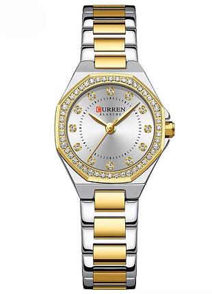 Curren 9100 silver-gold-white