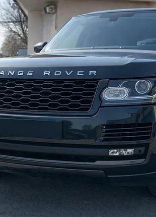 Передняя решетка 2013-2018 (дизайн sva black 2019) для range rover iv l405