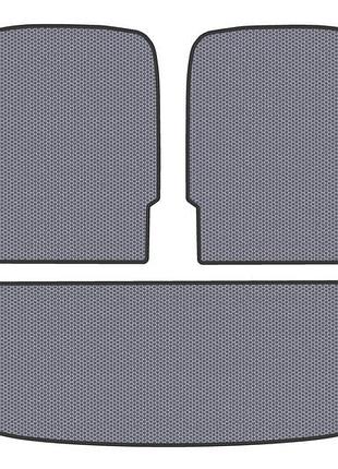Резиновый коврик в багажник v2 (серый) для peugeot 5008 2024- гг