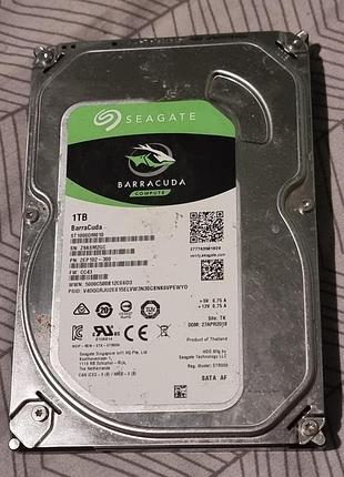 100% hdd 3.5 1 тб seagate barracuda compute 7200 130/163 жорсткий диск st1000dm010-2ep102 сигейт