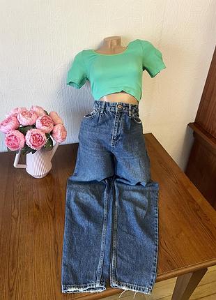 Високі джинси мом women denim
