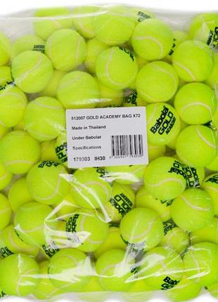 М'ячі для тенісу babolat academy 72 bag