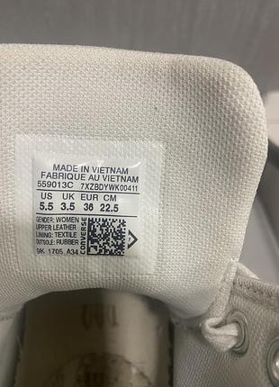 Кеди для дівчинки фірми converse 8