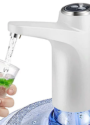 Помпа для воды сенсорная epump smart touch, белая / аккумуляторная электрическая помпа для воды
