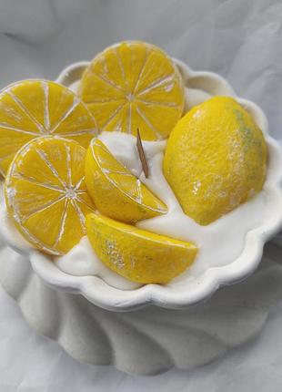 Свеча лимон 🍋 5