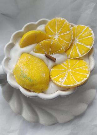 Свеча лимон 🍋 4