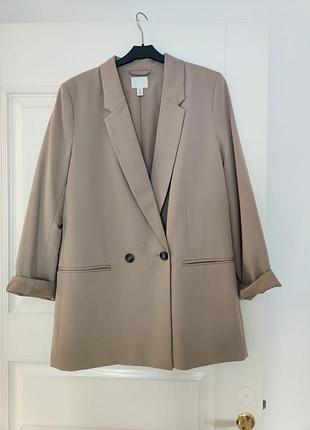 Пиджак h&m оверсайз
