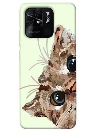 Силиконовый чехол для телефона xiaomi redmi 10c animals print 11