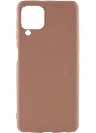 Силиконовый чехол candy для samsung galaxy m53 5g коричневий