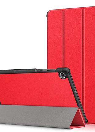 Чохол книжка для планшета lenovo tab m10 plus tb-x606l tb-x606f tb-x606x 10.3 червоний