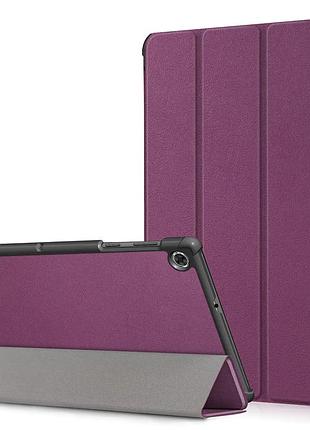 Чехол книжка для планшета lenovo tab m10 plus tb-x606l tb-x606f tb-x606x 10.3 фиолетовый