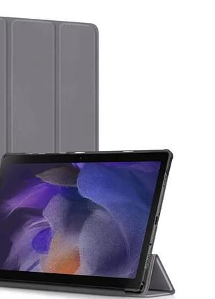 Чехол книжка для планшета samsung galaxy tab a8 10,5' 2022 sm-x200 и sm-x205 серый