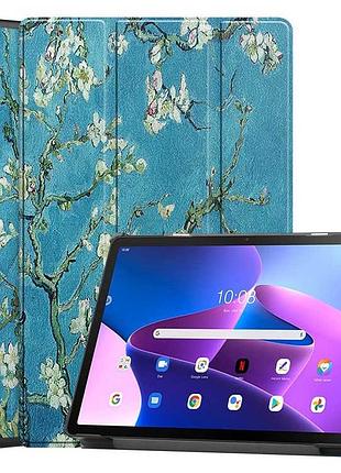 Чохол книжка для планшета lenovo tab m10 plus 10,61 3gen tb125 tb128 сакура
