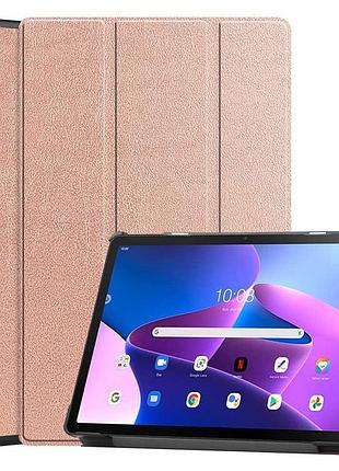 Чехол книжка для планшета lenovo tab m10 (3rd gen) tb-328 fu tb-328xu rose gold