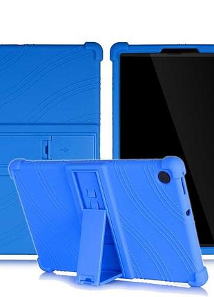 Протиударний силіконовий чохол для планшета samsung galaxy tab a9 plus sm-x210 sm-x216b dark blue
