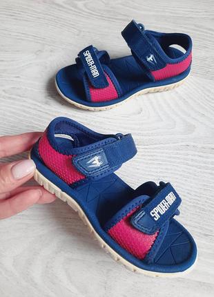 Сандали сандалии clarks на липучках босоножки босоніжки