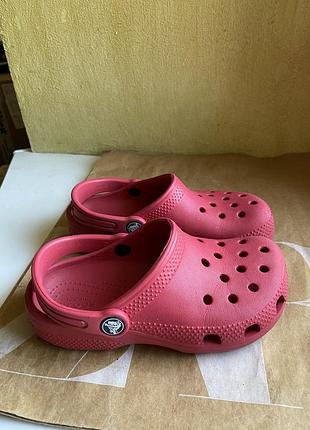 Сандали шльопки crocs c 12 29 30 размер