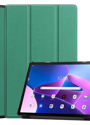 Чехол книжка для планшета lenovo tab m10 (3rd gen) tb-328 fu tb-328xu dark green