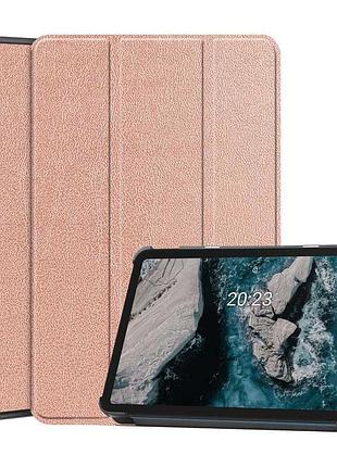 Чехол книжка для планшета nokia t20 10.4 2022 rose gold