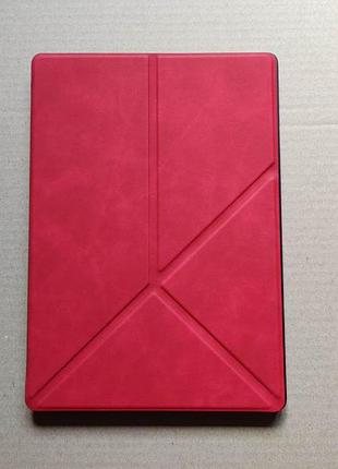 Чехол книжка gum origami для планшета samsung galaxy tab a8 10,5' 2022 sm-x200 и sm-x205 красный