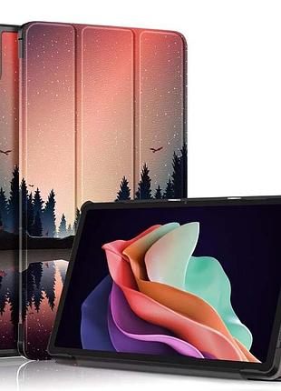 Чехол книжка для планшета lenovo tab p11 2nd gen tb-350 fu, tb-350 xu ночь