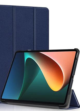 Чохол книжка для планшета xiaomi pad 6, pad 6 pro синій