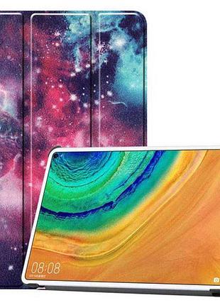 Чехол книжка для планшета xiaomi poco pad m1 космос