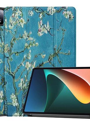 Чохол книжка для планшета xiaomi pad 6, pad 6 pro сакура