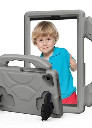 Чехол бампер eva kids для планшета samsung galaxy tab a9 8.7' sm-x110 sm-x115 sm-x117 серый